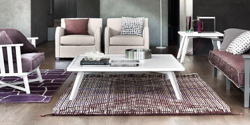 Gervasoni Низкий квадратный журнальный столик Gray sun-id-1462952 - Вид №2