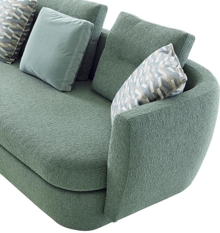 Ligne Roset 3-х местный тканевый диван с шезлонгом Ipanema 18023405 - Вид №2