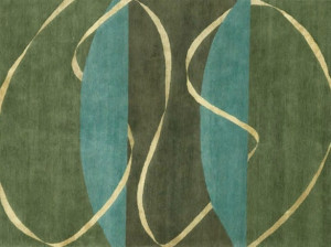 Прямоугольный ковер ручной работы