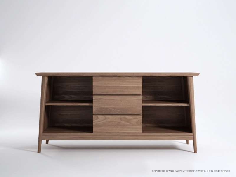 125_297 Комод 3 ящика 4 отделения Karpenter Vintage