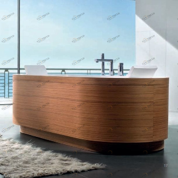 Ванна свободно стоящая Yuma Art 180 см Karolitalia BLUBLEUYUMAART180