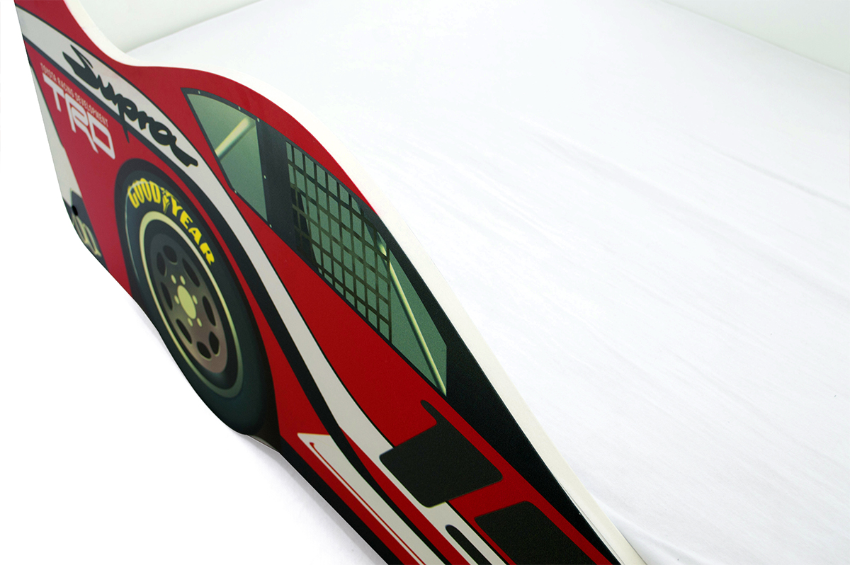 Детская кровать-машина красная "Супра" БЕЛЬМАРКО  00-3873169 Красный Santreyd  - Вид №6