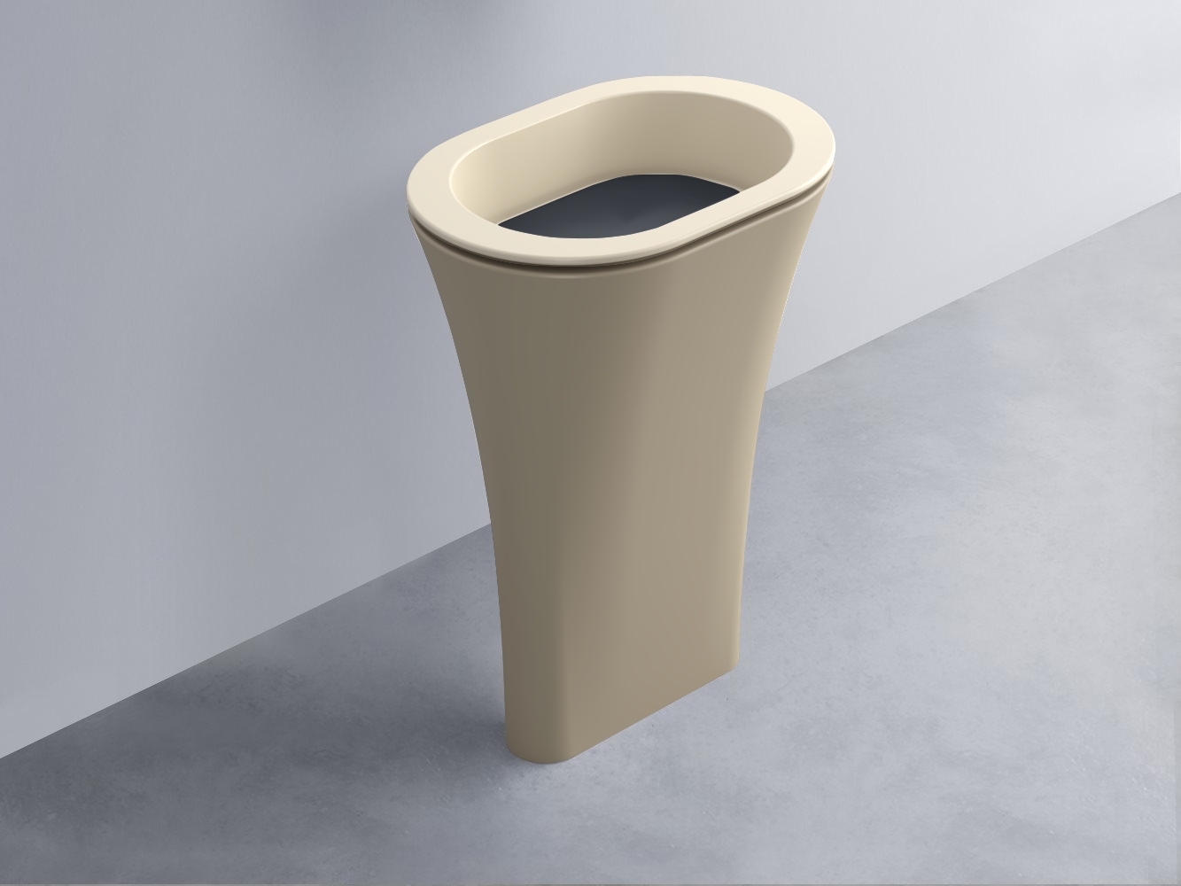 AMLA65-LN+AMPILO-BA+AMCOLO-AV Раковина Amedeo Ovale отдельностоящая cielo Enjoy + Amedeo Ceramica Cielo