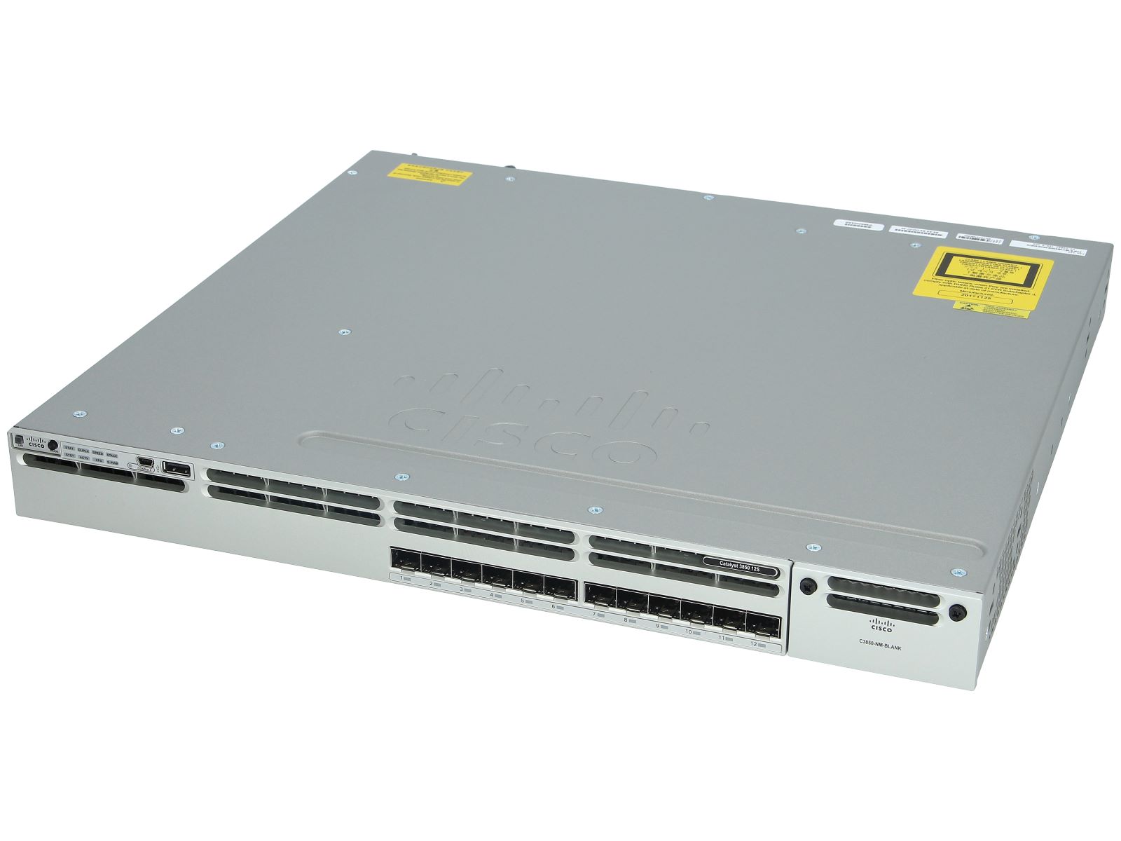 WS-C3850-12S-E catalyst 3850 12 port ge sfp ip services Cisco Santreyd  - Вид №1