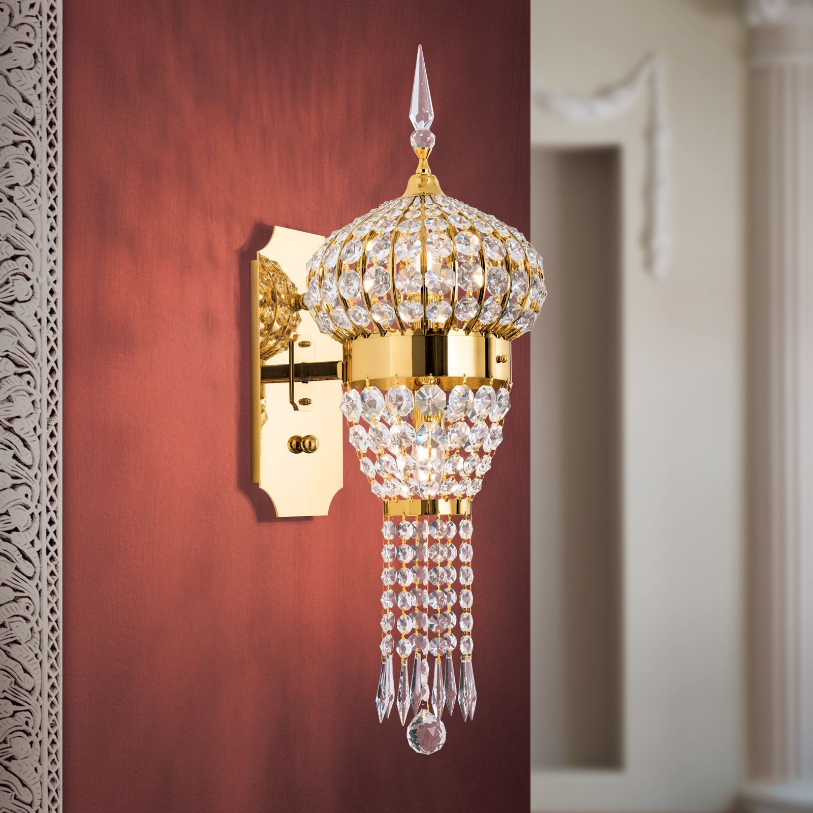 Настенный светильник с кристаллами Orion Oriental ARCH-00059270 - Вид №3