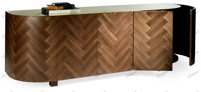 Deadgood Комод из фанерованной древесины с распашными дверцами Parq life Pl1