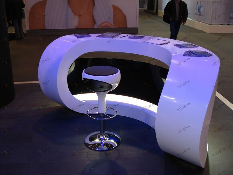 Ondulina Design Стойка администратора из Corian® sun-id-1378750