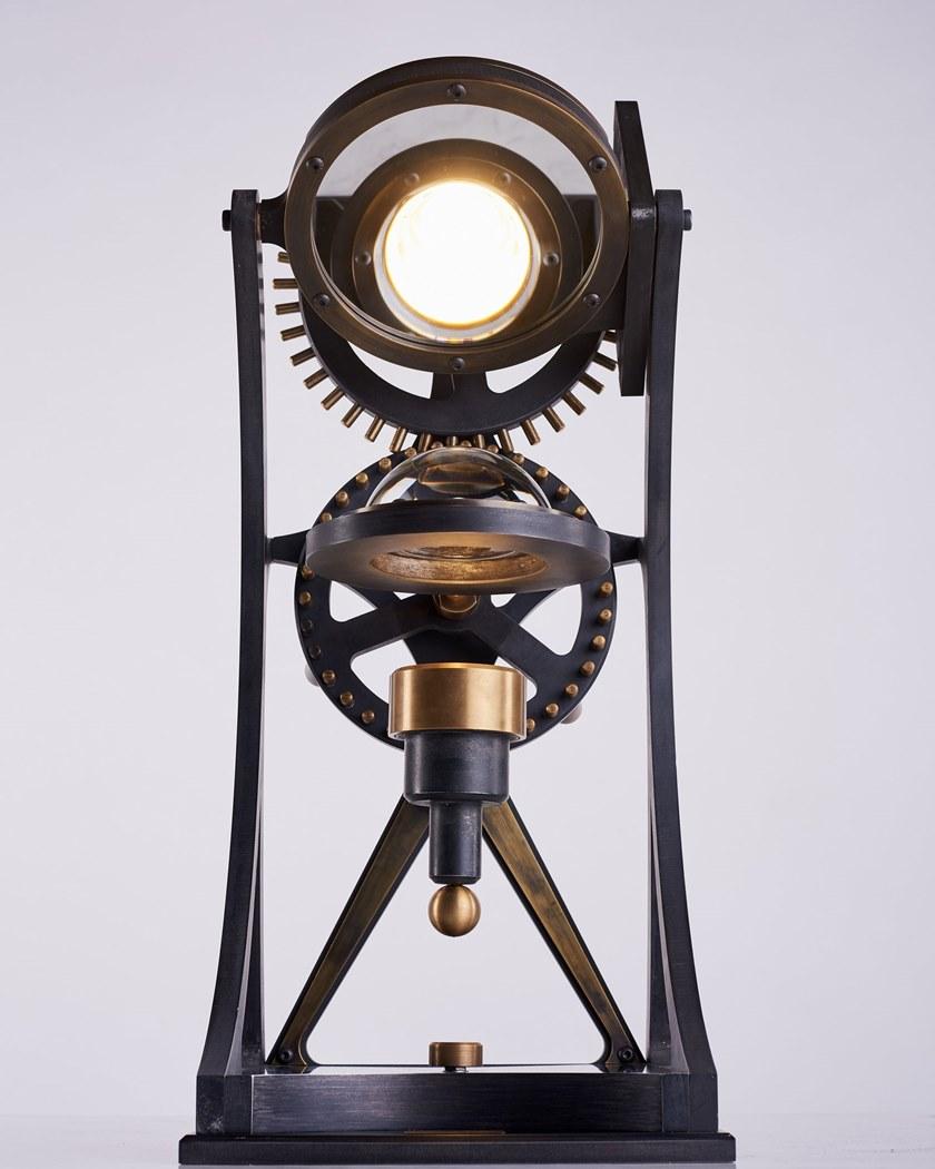 Karice Lighting Настольная светодиодная лампа отраженного света из латуни Da vinci sun-id-1387865 - Вид №3