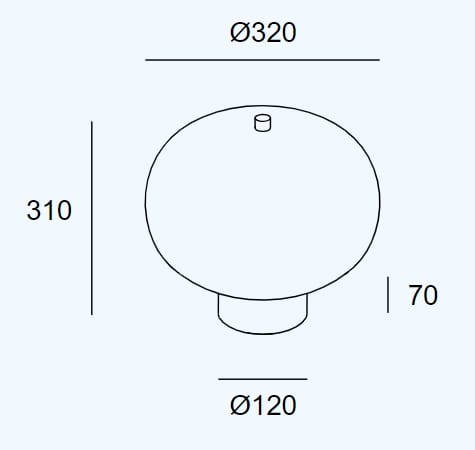 Светодиодная настольная лампа из опалового стекла LedsC4 Ilargi ARCH-00039595 - Вид №7