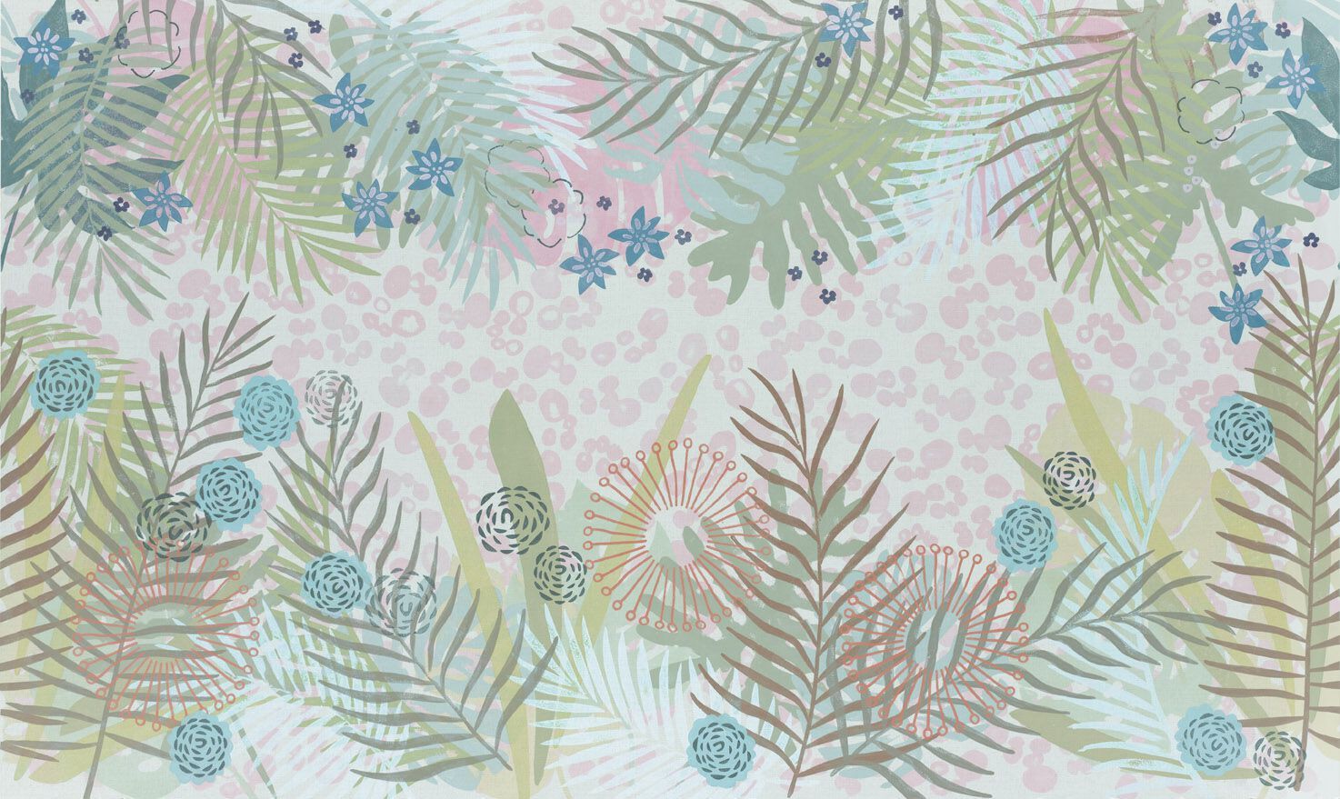 Обои с цветочными мотивами Jannelli&Volpi MATA HARI ARCH-00107151 - Вид №2