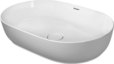 0379602600 Накладная раковина на столешницу  овальная Duravit Luv - Вид №1