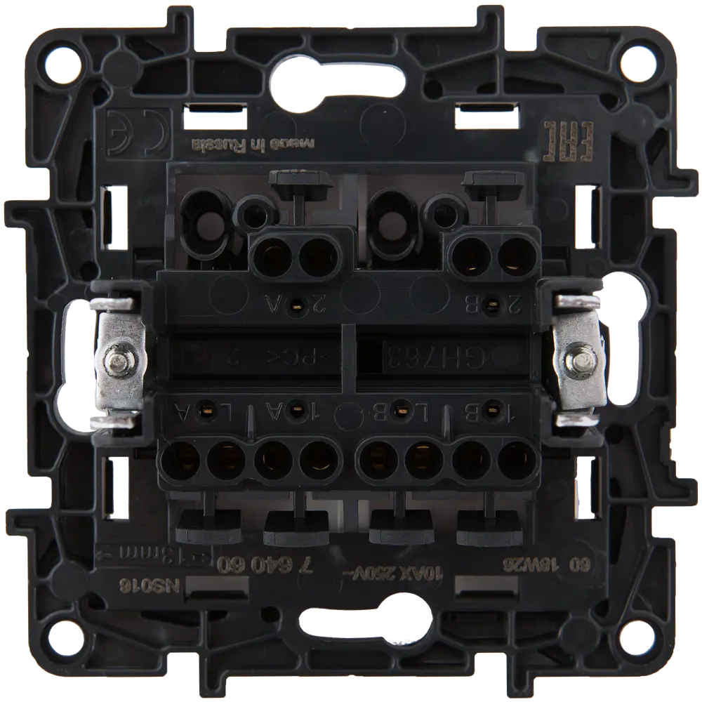 Двухклавишный переключатель Legrand Structura для скрытого монтажа, белый 82064620 STLM-0018610 - Вид №3
