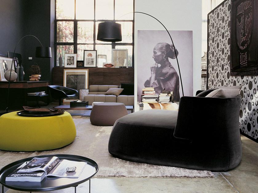 B&B Italia Круглый пуф из ткани Fat sofa sun-id-1481491 - Вид №2