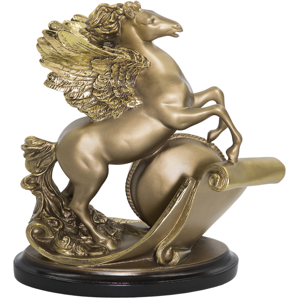 41064 Часы настольные Пегас Бронза BOGACHO 4627138242384 - Вид №4