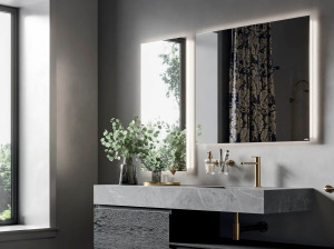 Зеркало для ванной со встроенным освещением