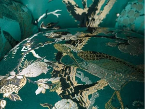 Dedar Жаккардовая ткань с цветочными мотивами  T16025