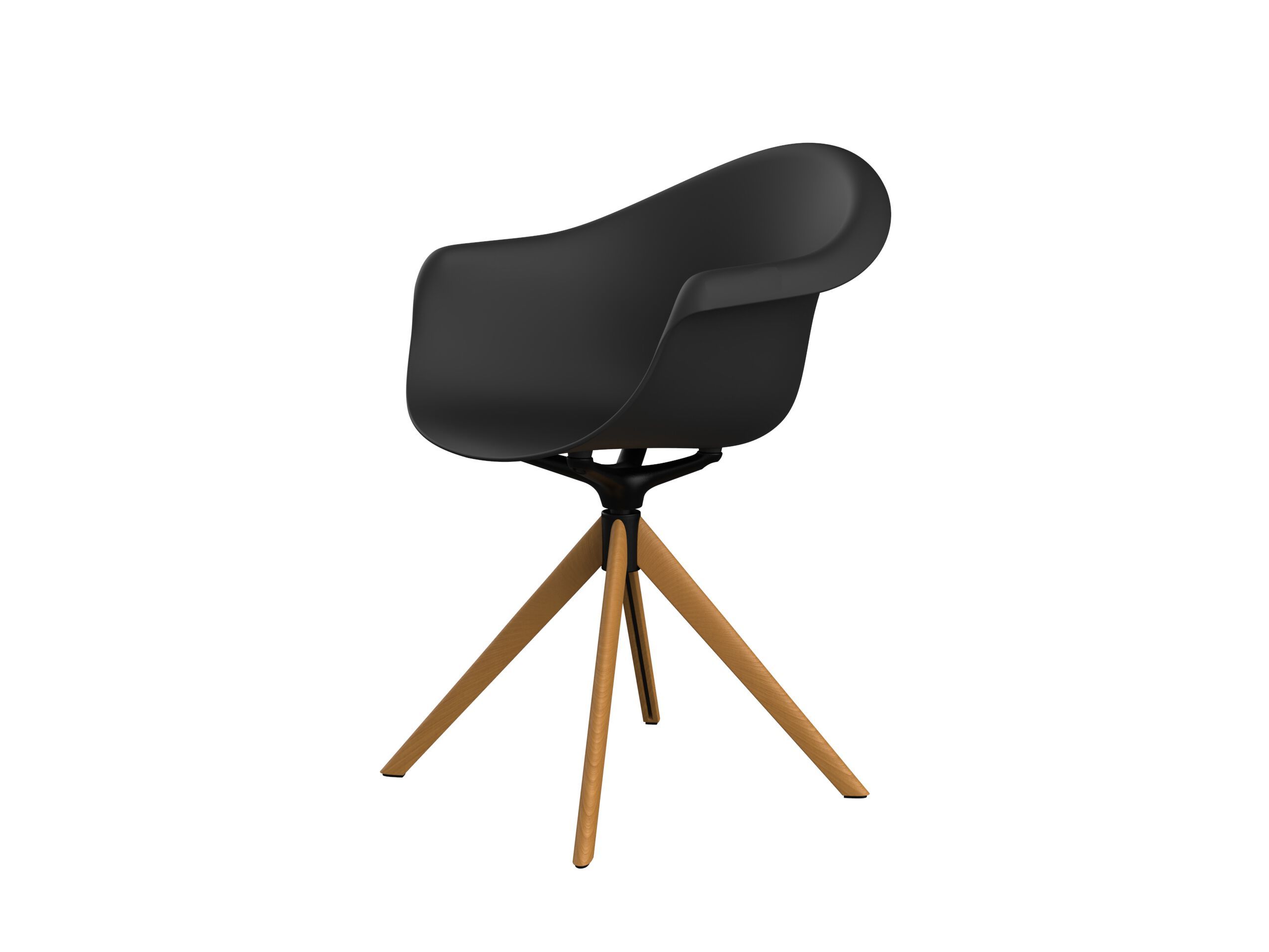 Поворотный стул с подлокотниками Vondom встроенный ARCH-00104654