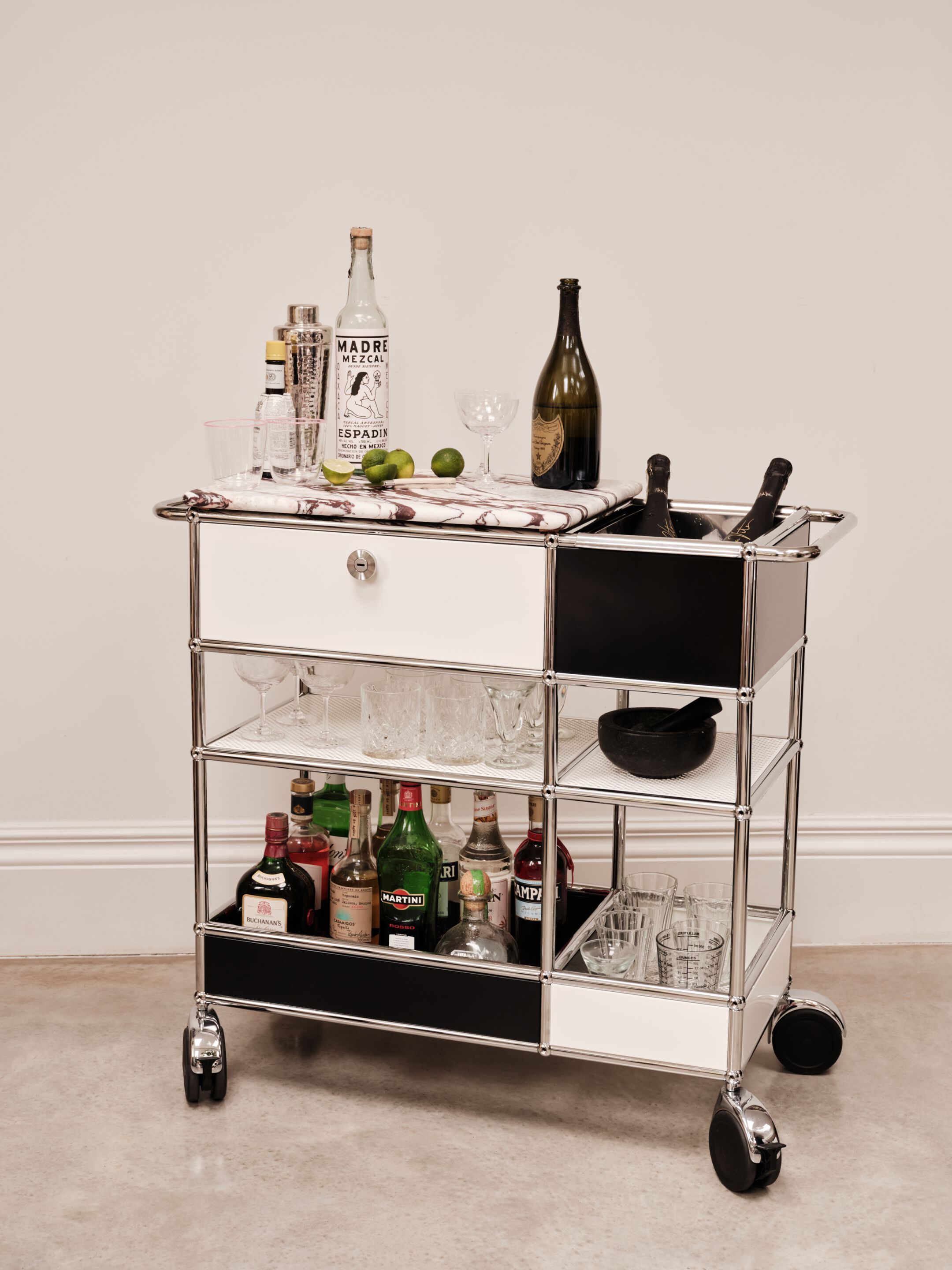 Стальная барная тележка USM TESSELLATE ARCH-00038694 - Вид №5