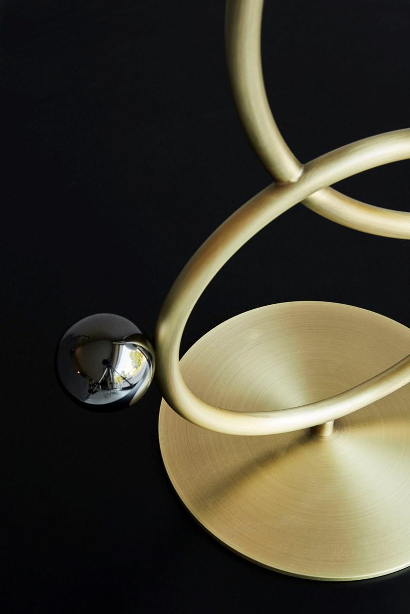 VeniceM Настольная светодиодная лампа из латуни с диммером Zoe sun-id-1486283 - Вид №4