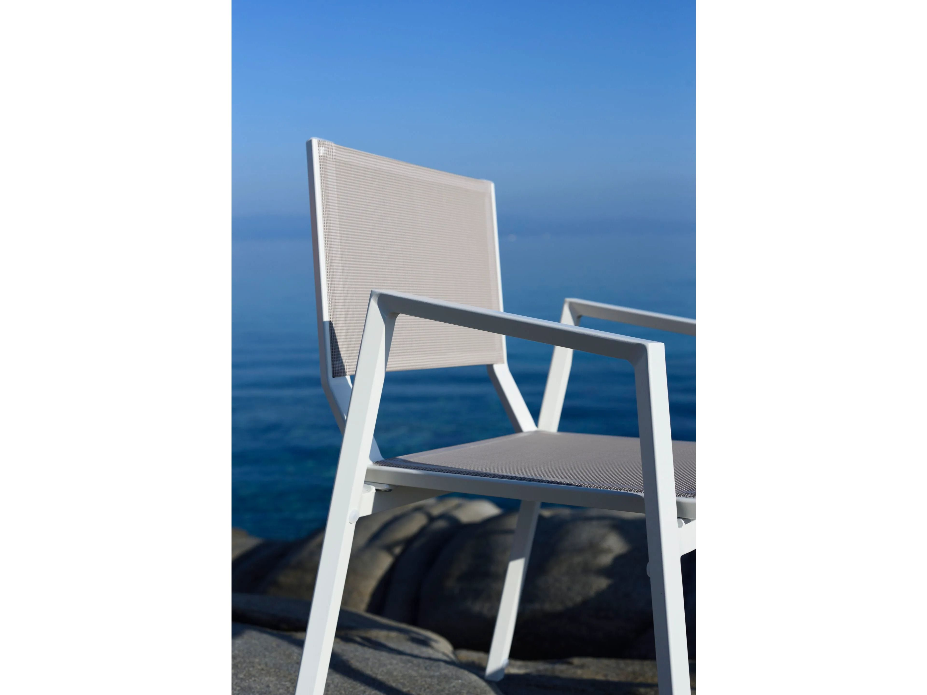 Алюминиевый садовый стул с подлокотниками 10Deka сейчас ARCH-00065231 - Вид №2