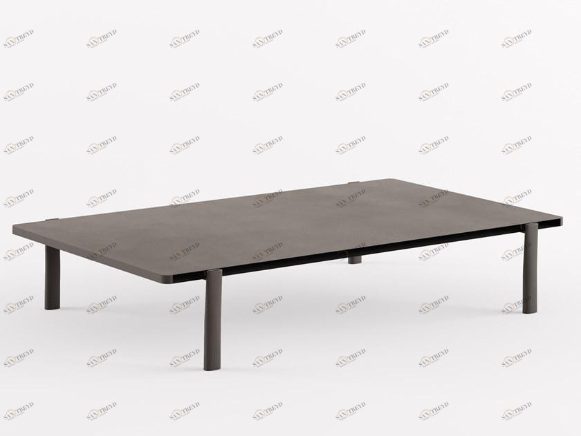 Alias Лакированный прямоугольный журнальный столик из мдф Eleven sun-id-1440768