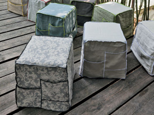 Квадратный пуф