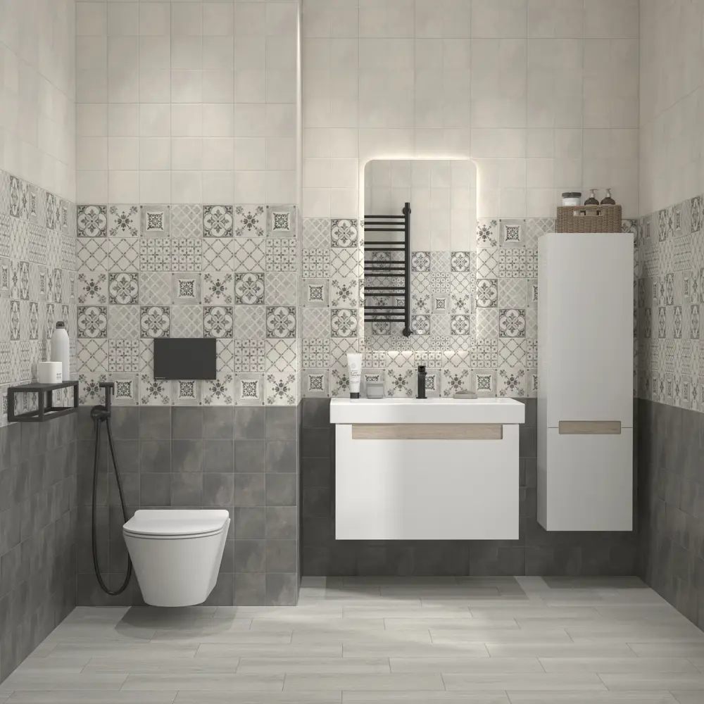 Керамическая плитка Kerama Marazzi Бордо для стен 25×40 см 89380747 STLM-1455934 - Вид №1