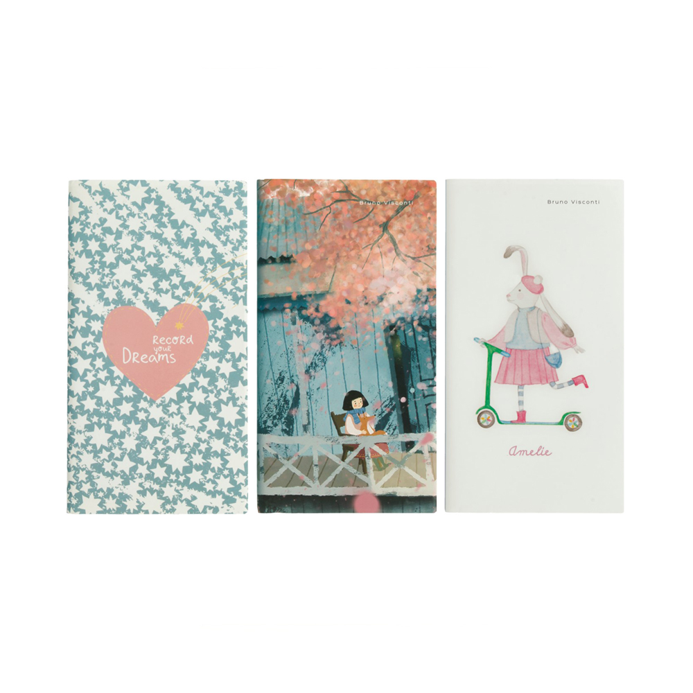 3-218 Блокнот "CITY JOURNAL" А5- 170 х 90 мм 64 л. линейка Bruno Visconti 