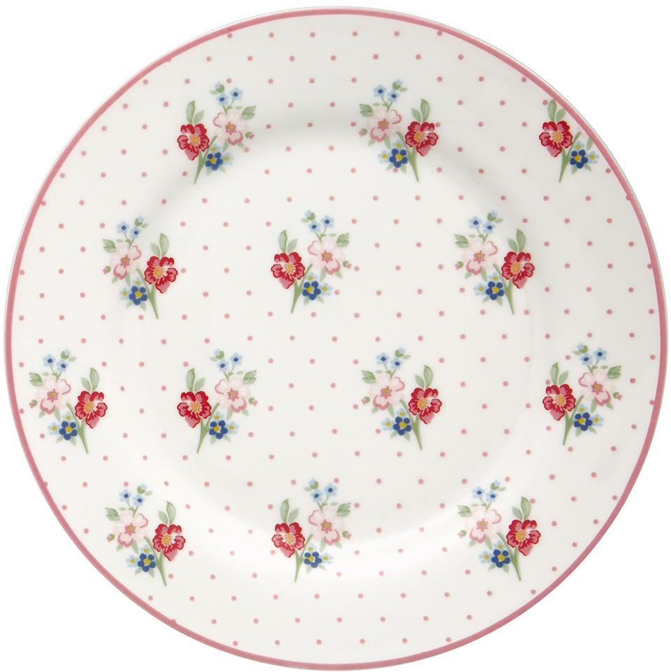 Тарелка Eja white 20,5 см Greengate STWPLAEJA0106