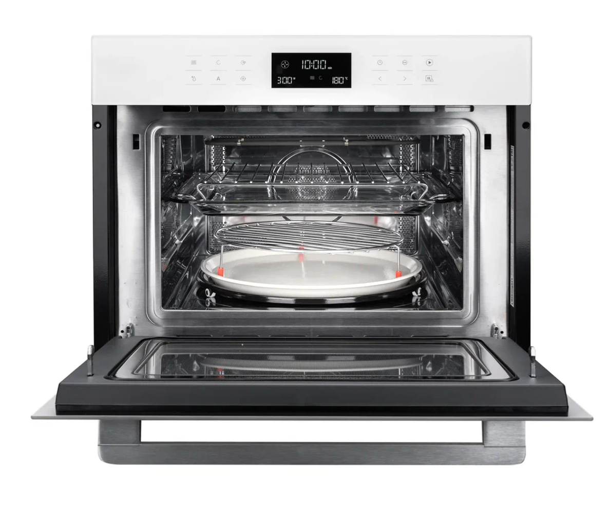 9156207 Встраиваемая микроволновая печь DeLonghi DMO 44BB FLORENZIA белый STDN-0090315 - Вид №3