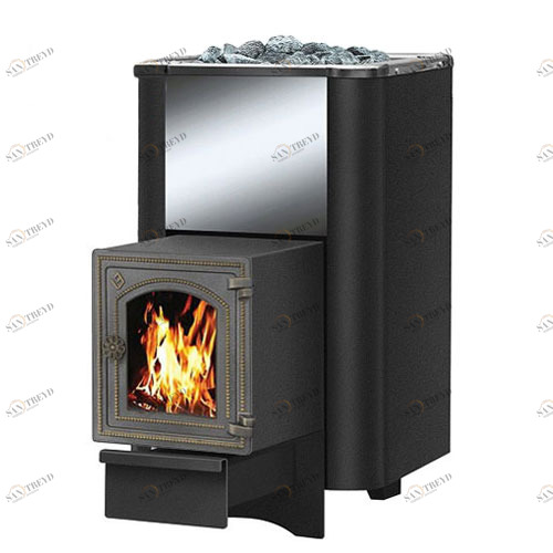 Печь для бани Везувий Сенсация 22 Антрацит (ДТ-4С) 2017 4480