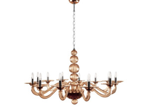 Люстра ручной работы из муранского стекла