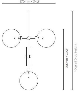Ross Gardam Подвесной светильник из стекла Nebulae Nc.15.v1.xxx.a - Вид №7