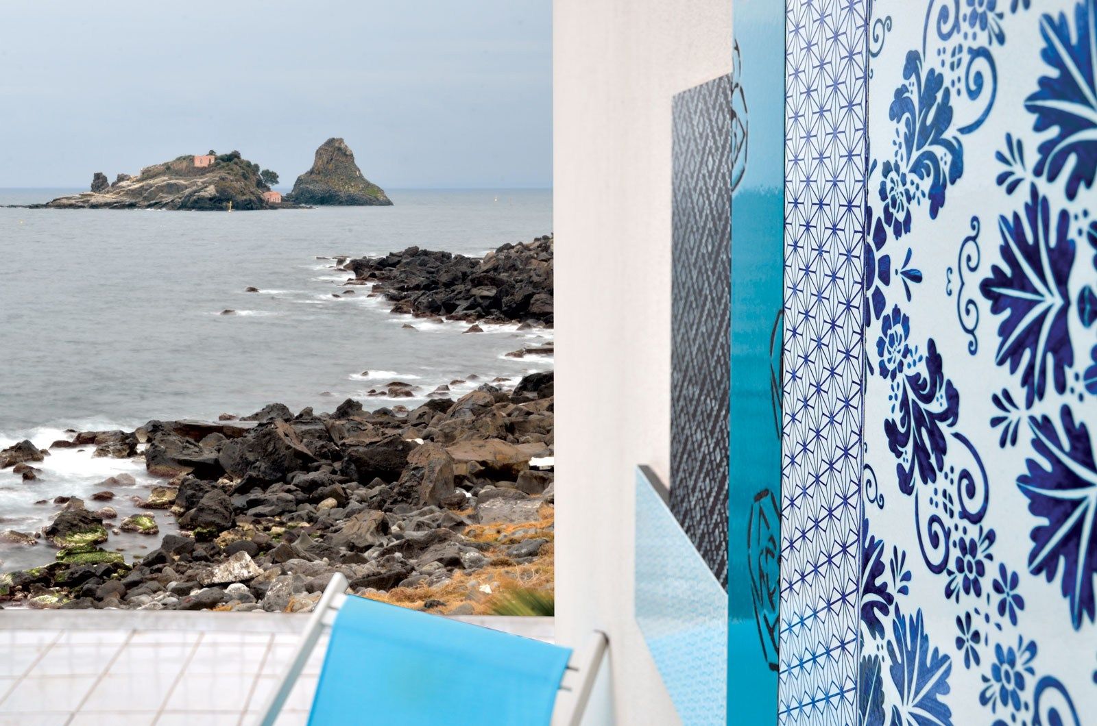 Декоративная панель из майоликовой лавы Made a Mano ARCH-00122479 - Вид №3