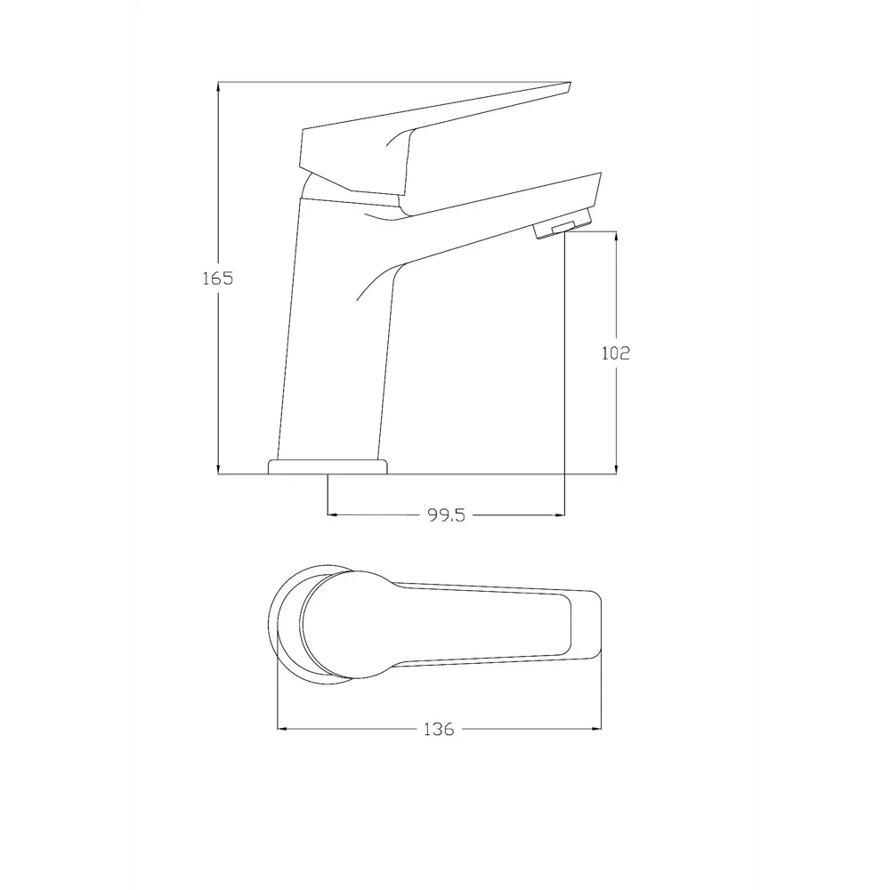 Смеситель ESKO Marburg MB26 для раковины с хромированным покрытием 86386938 STLM-0068406 - Вид №4