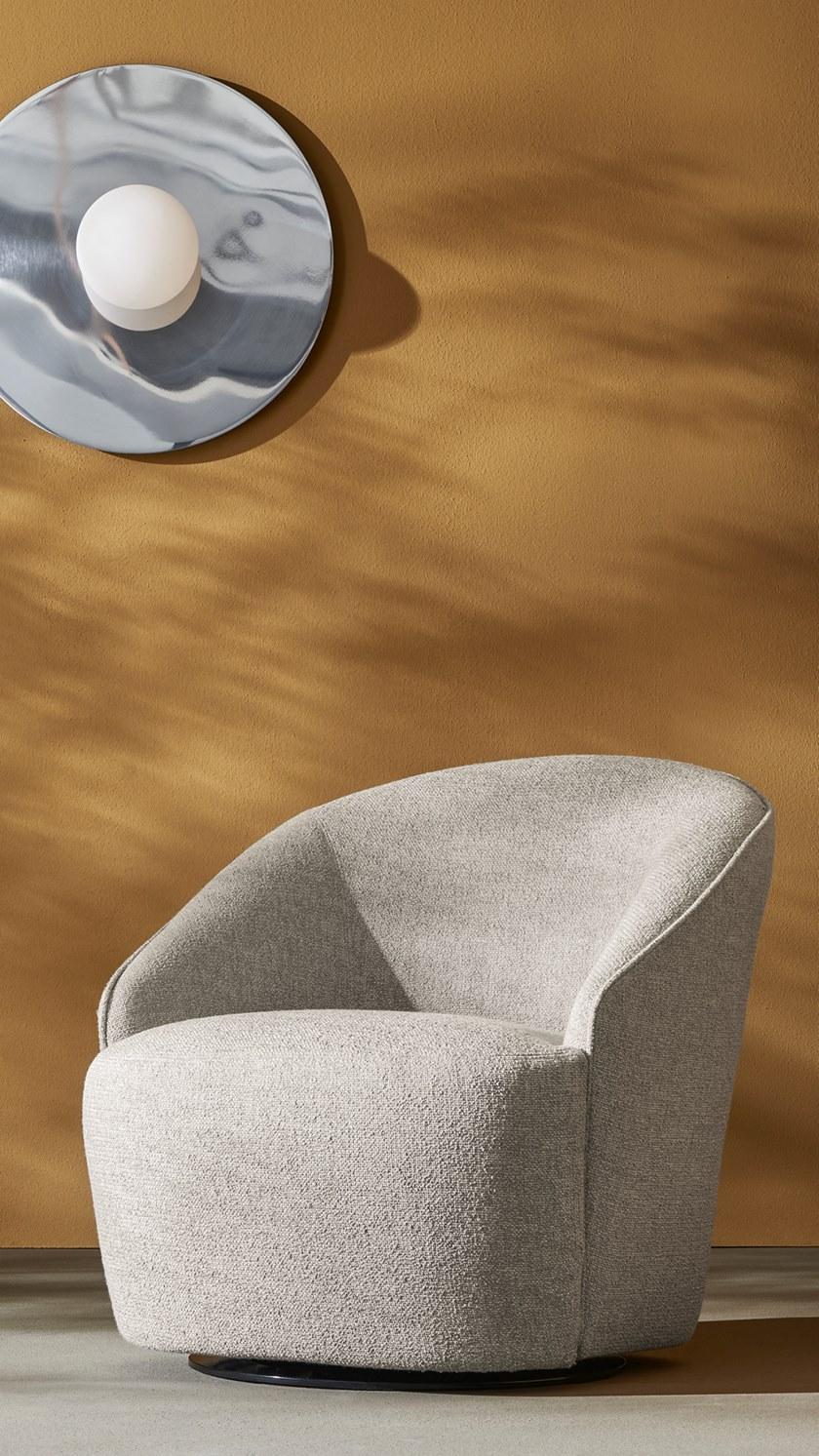 Twils Вращающееся кресло из ткани sun-id-1394441 - Вид №1