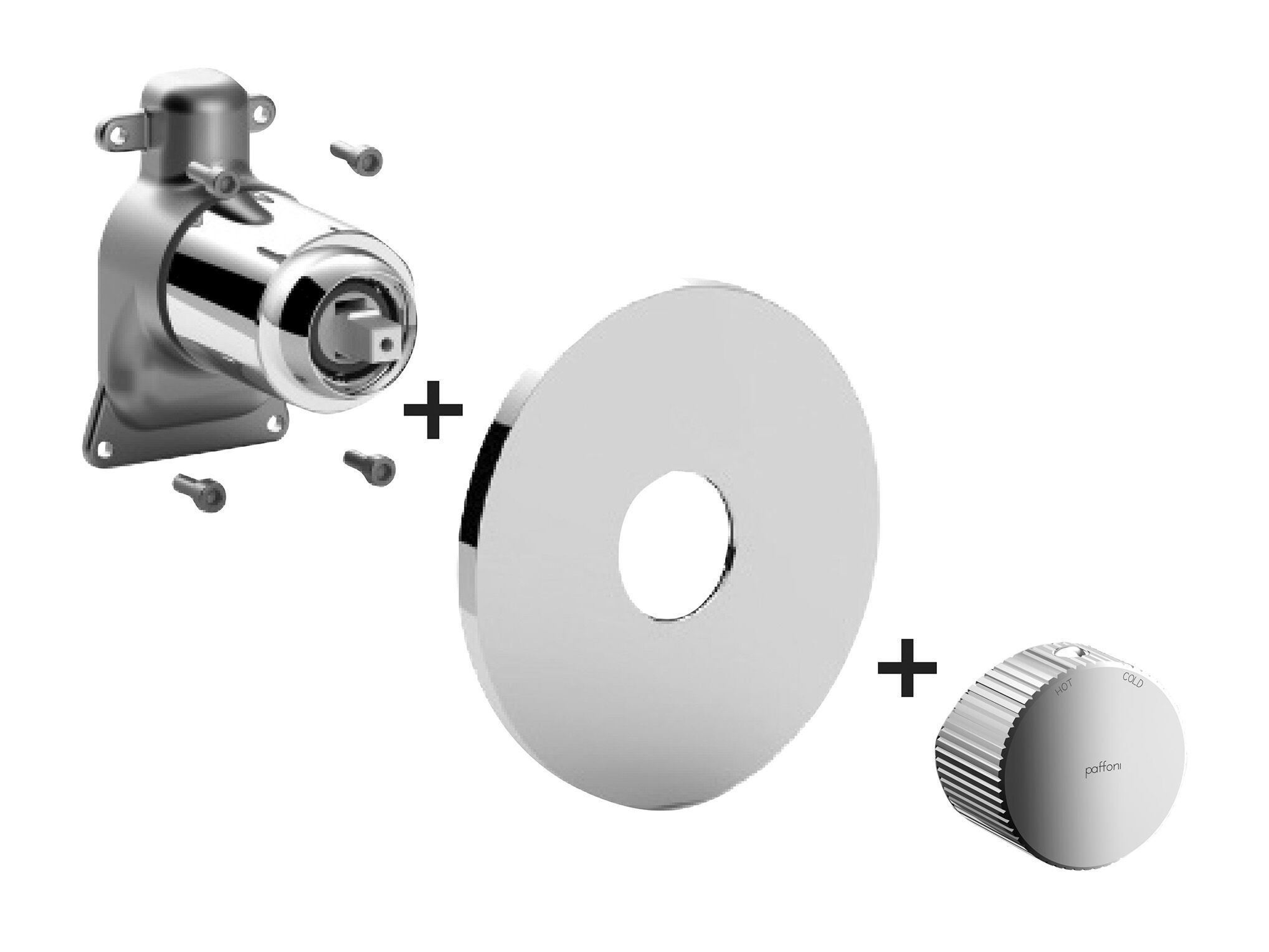 Однорычажный встраиваемый смеситель для душа RUBINETTERIA PAFFONI Jo ARCH-00110875 - Вид №1