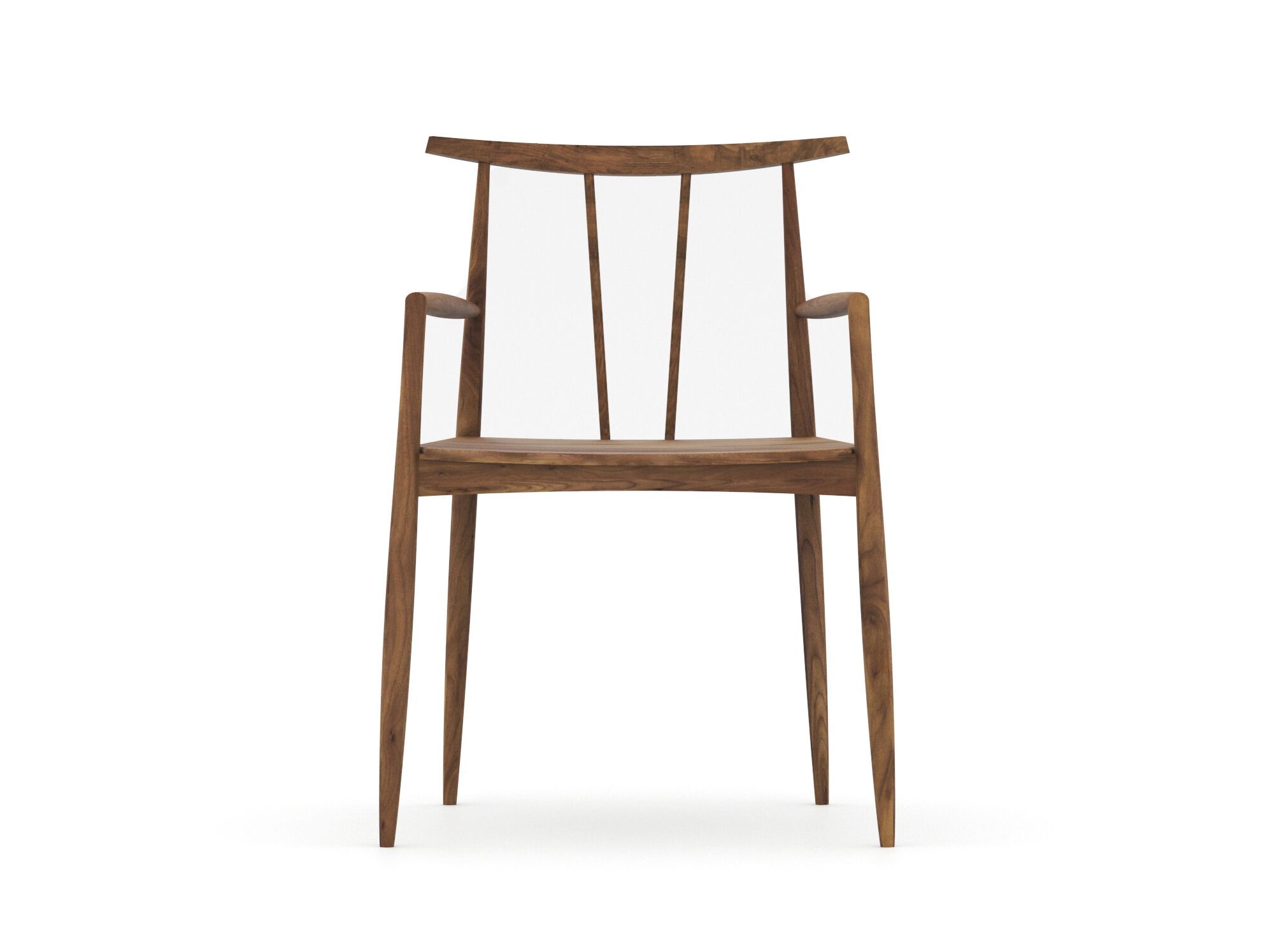 Стул из массива дерева с подлокотниками Air Division ARCH-00023977