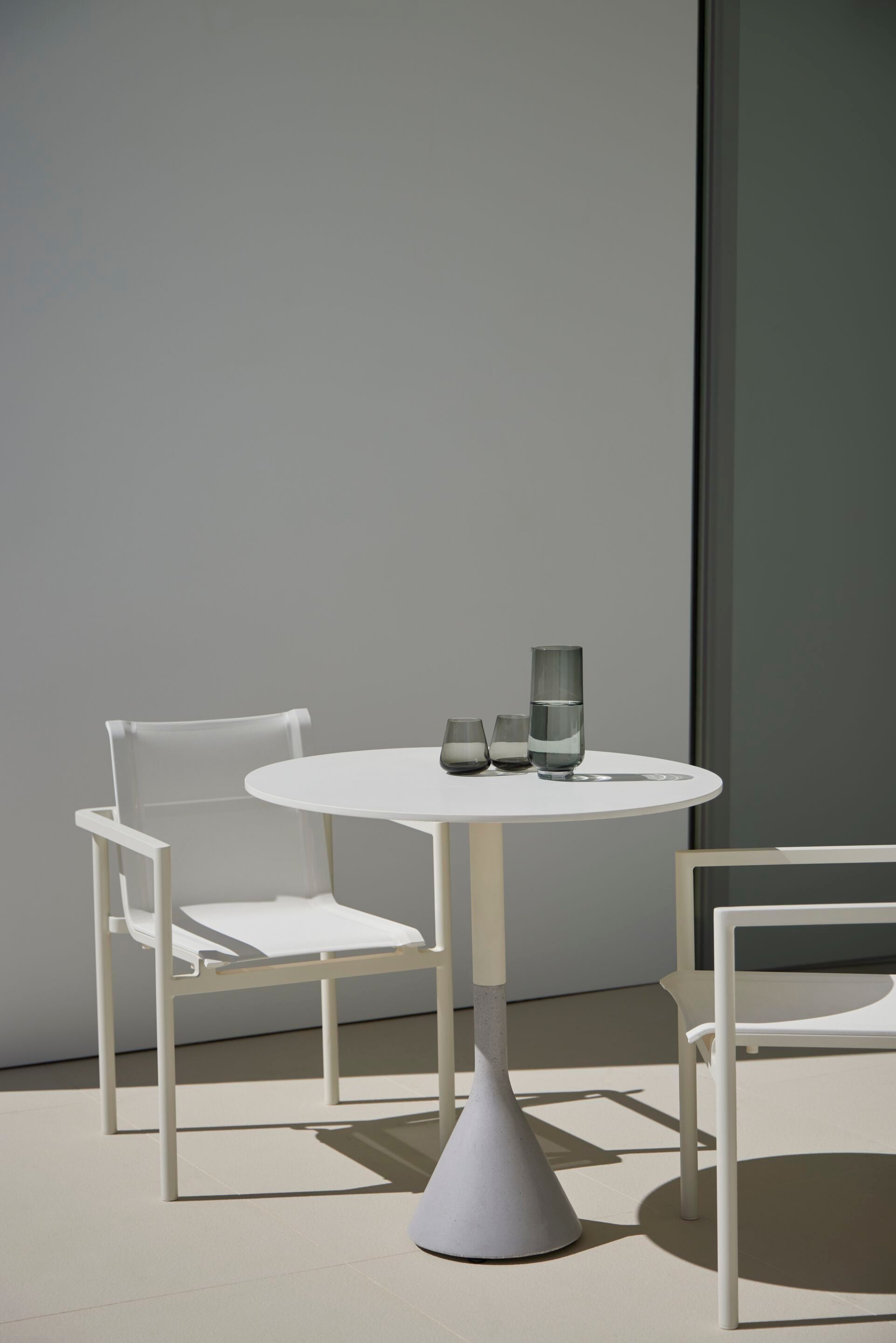 Основание для наружного стола из алюминия с порошковым покрытием и цемента POINT Neck ARCH-00000146 - Вид №11