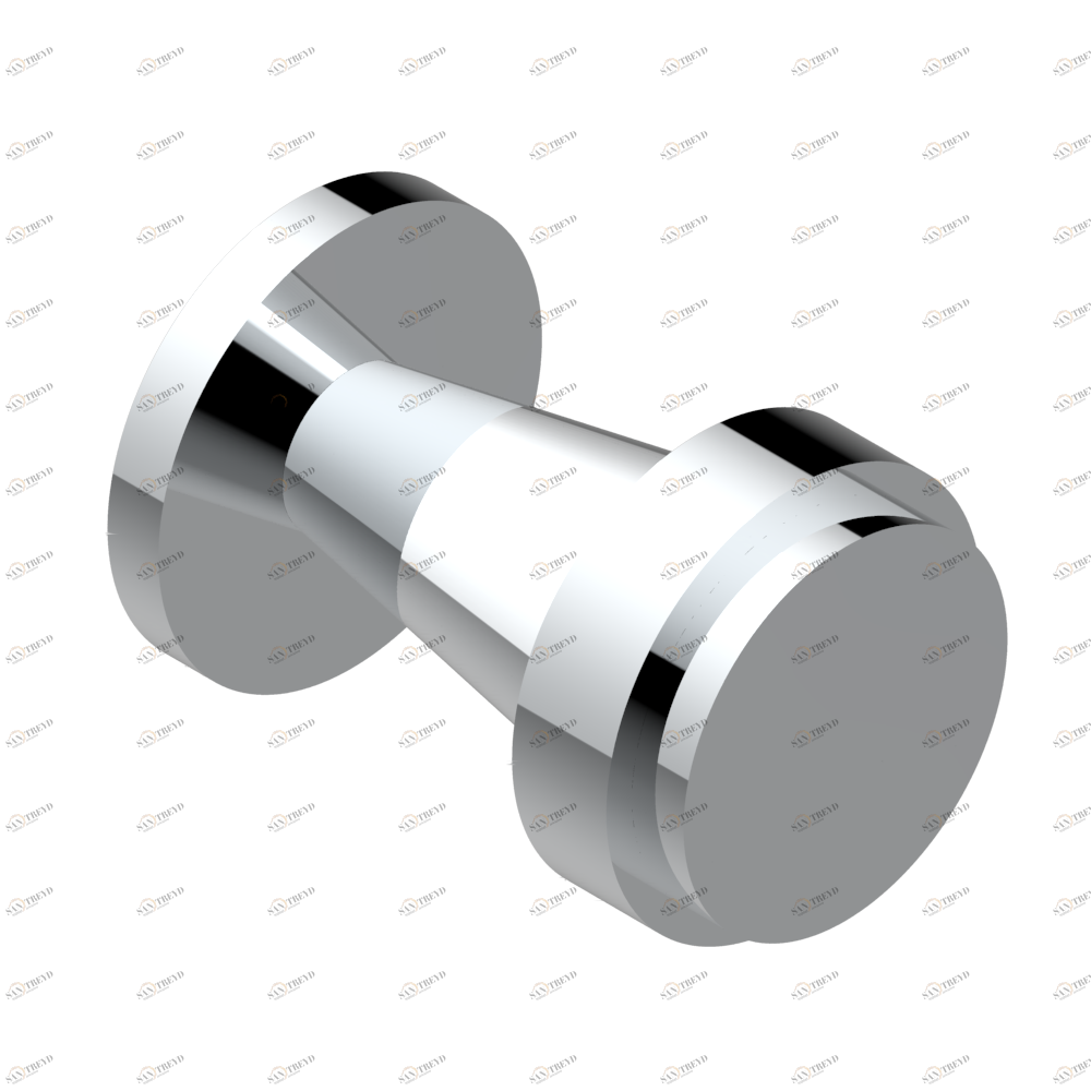 U4A-26BT Ручка малая Thg-paris Diplomate с гладкими кольцами Хром U4A-26BT CAT.A