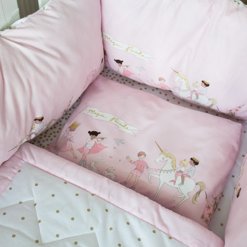 Комплект детского постельного белья Magic Parade VAMVIGVAM  282088 Белый;розовый Santreyd  - Вид №6