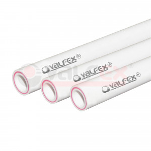10106063Г Valfex Труба полипропиленовая армированная стекловолокном SDR 6 (PN 25) VALFEX