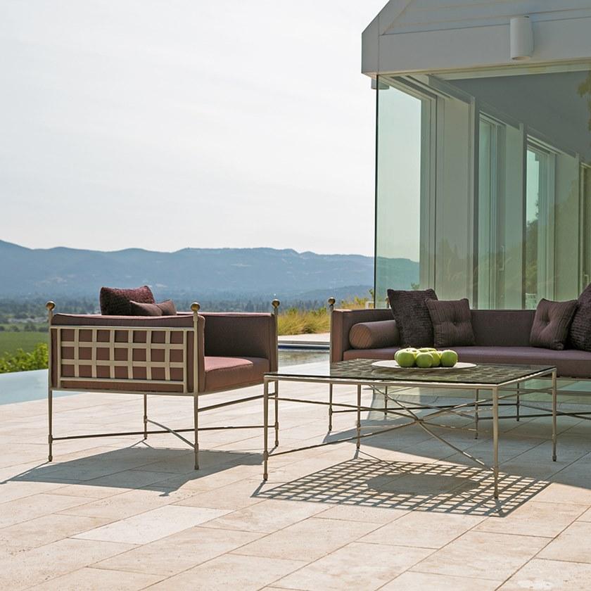 JANUS et Cie Кресло из нержавеющей стали с подлокотниками Amalfi sun-id-1436313 - Вид №8