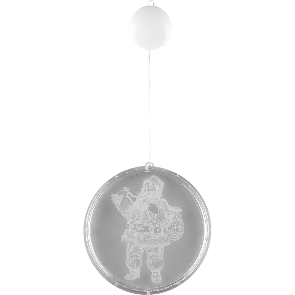 Светильник автономный "Santa 3D round" на батарейках, ? 22 см RITTER STLM-2035258 - Вид №3