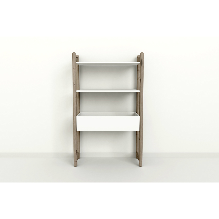 Гарнитур Midi D, 1 полка и 1 ящик-органайзер, коричневый Flexa 812650314 - Вид №1