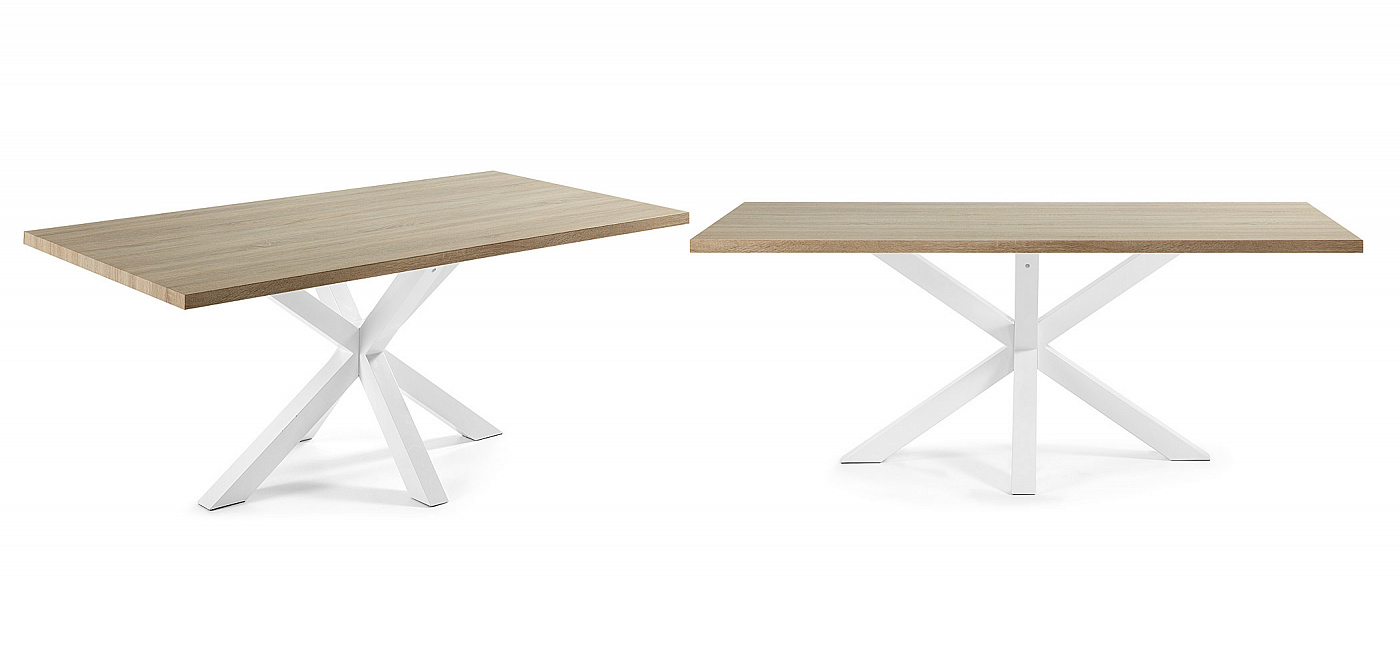 045404 Стол Arya (белые ножки) La Forma Argo - Вид №4