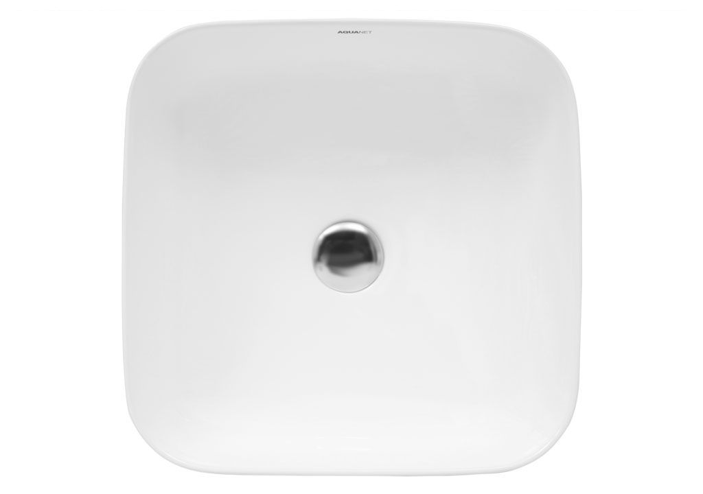 CITY1 Накладная раковина на столешницу  квадратная Aquanet  - Вид №2