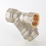 VT.192.N.06 Фильтр механической очистки косой Valtec 1"  - Вид №1