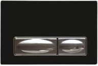 GP4002.00 Кнопка для инсталляции черная стекло Creavit 