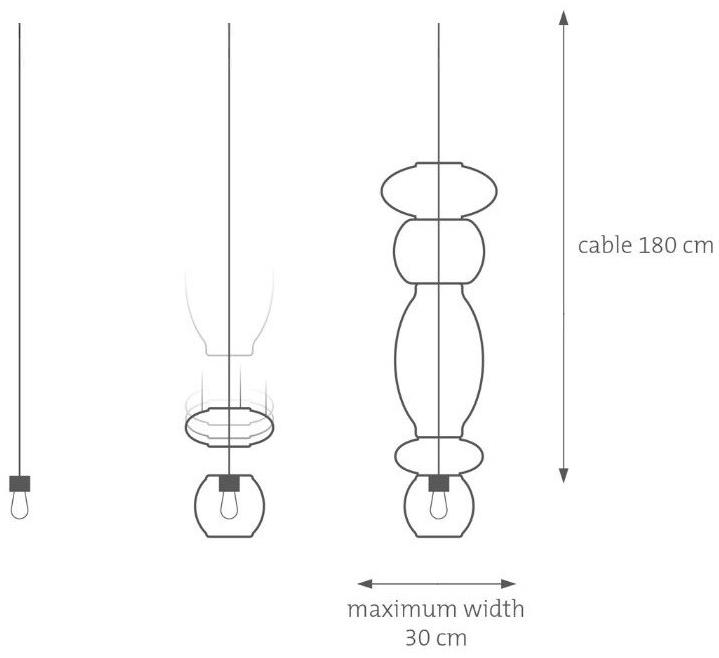 Fatboy Светодиодная подвесная лампа  Fat.candyset3  - Вид №2